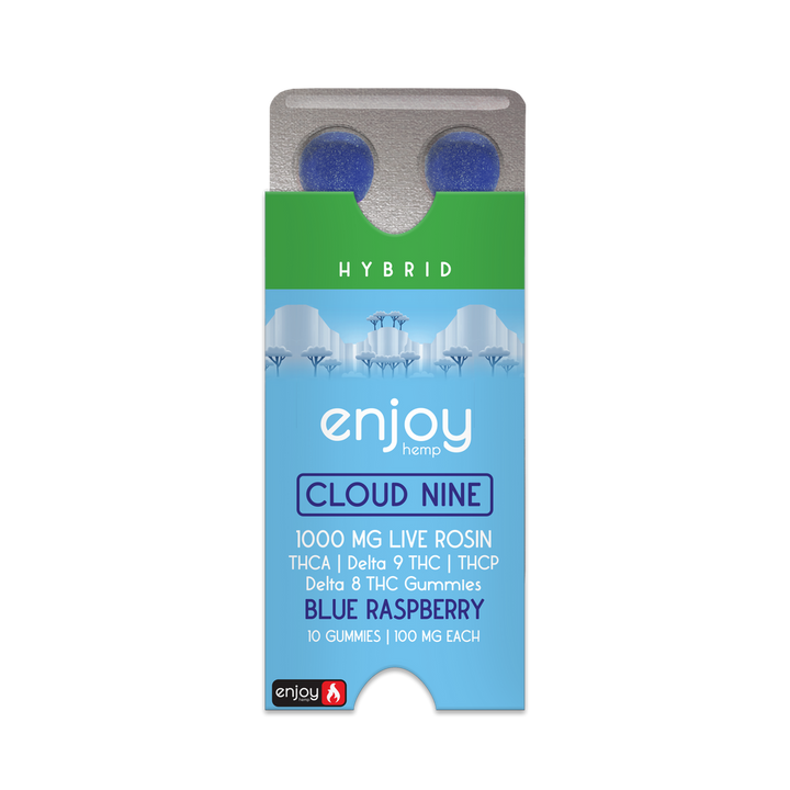 Enjoy Hemp THC Blend Gummy Blister Packs 6/case
