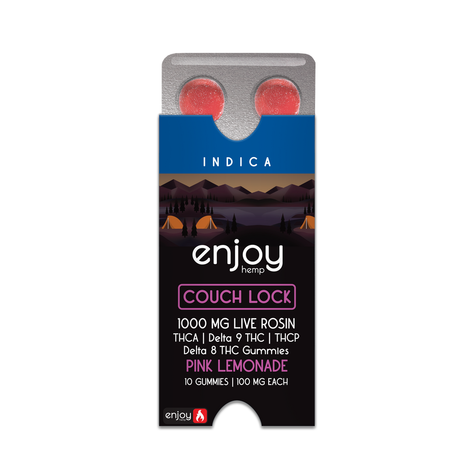Enjoy Hemp THC Blend Gummy Blister Packs 6/case