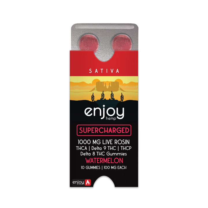 Enjoy Hemp THC Blend Gummy Blister Packs 6/case